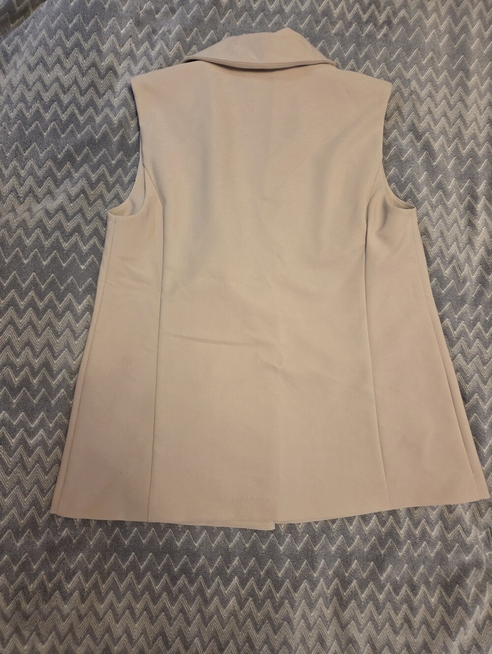 Joseph Ribkoff Tan Vest - Picture 6 of 6